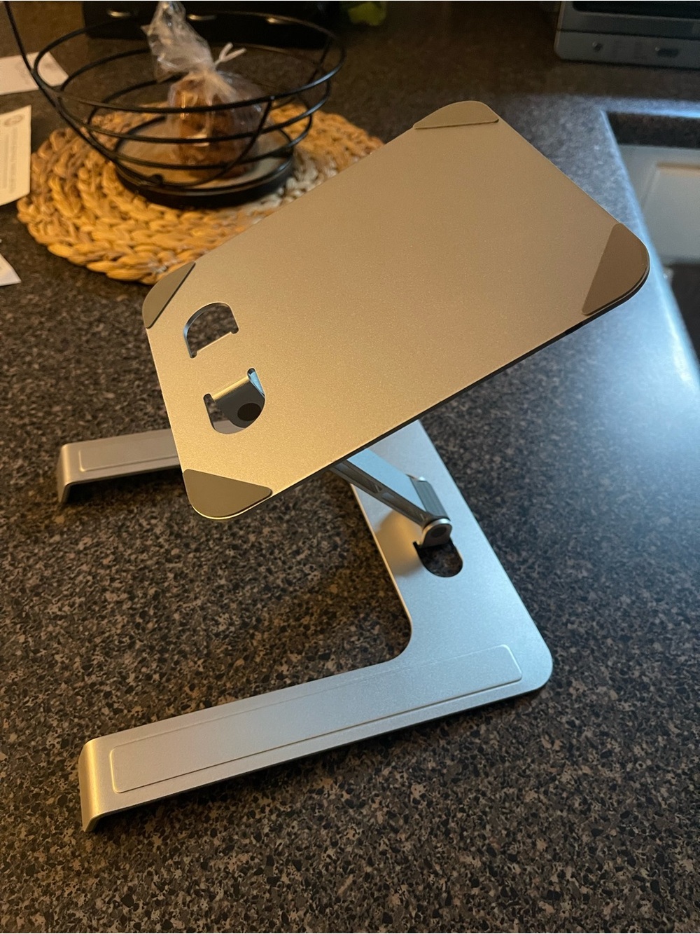 Ergonomic Foldable Aluminum Laptop Stand